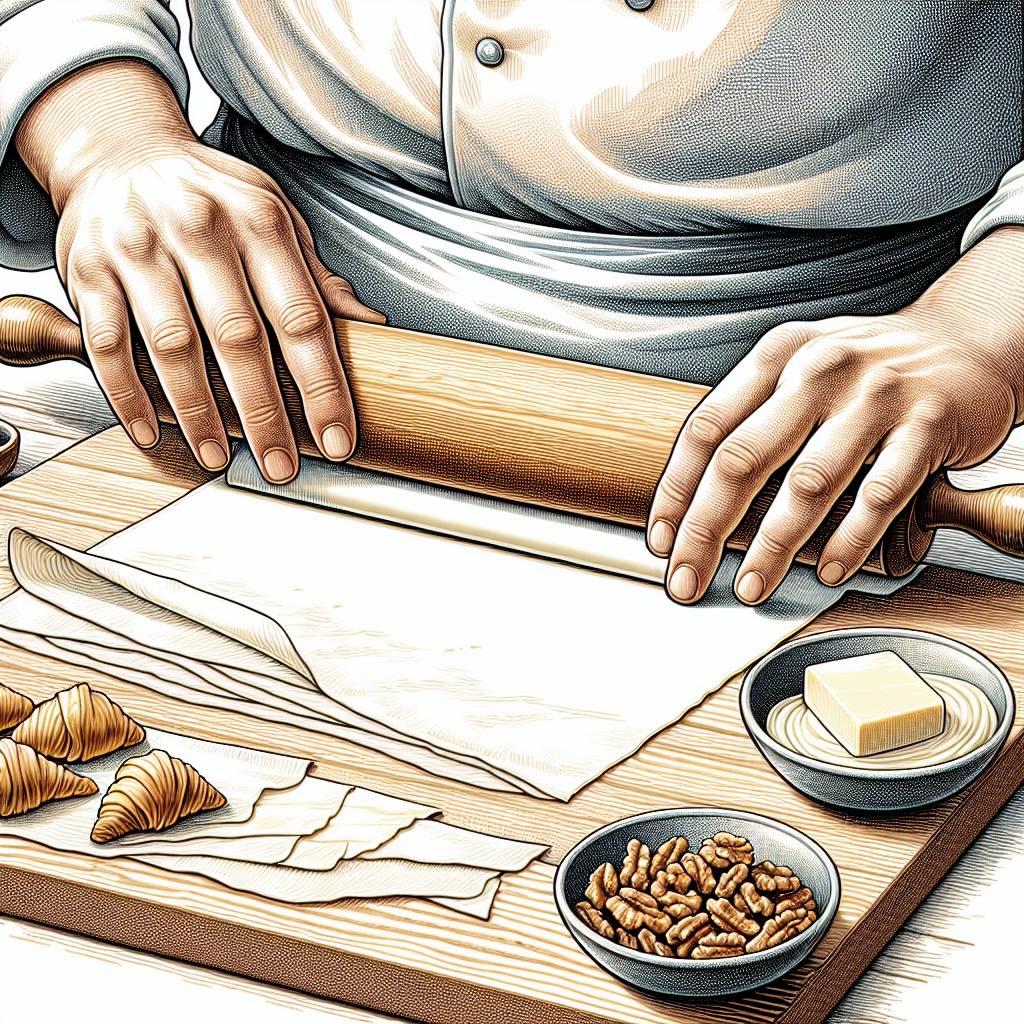 Baklava yapım ipuçları - yufka katmanlama ve kesim teknikleri